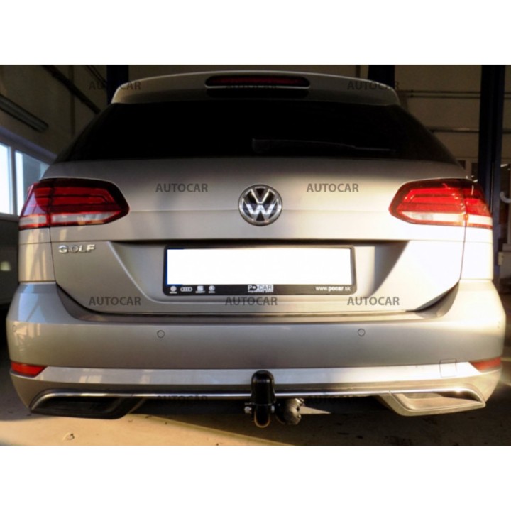 Towbar, Auto-Hak, Semi-Detachable System, Volkswagen Golf 2013 - 2020 - EDK.ro