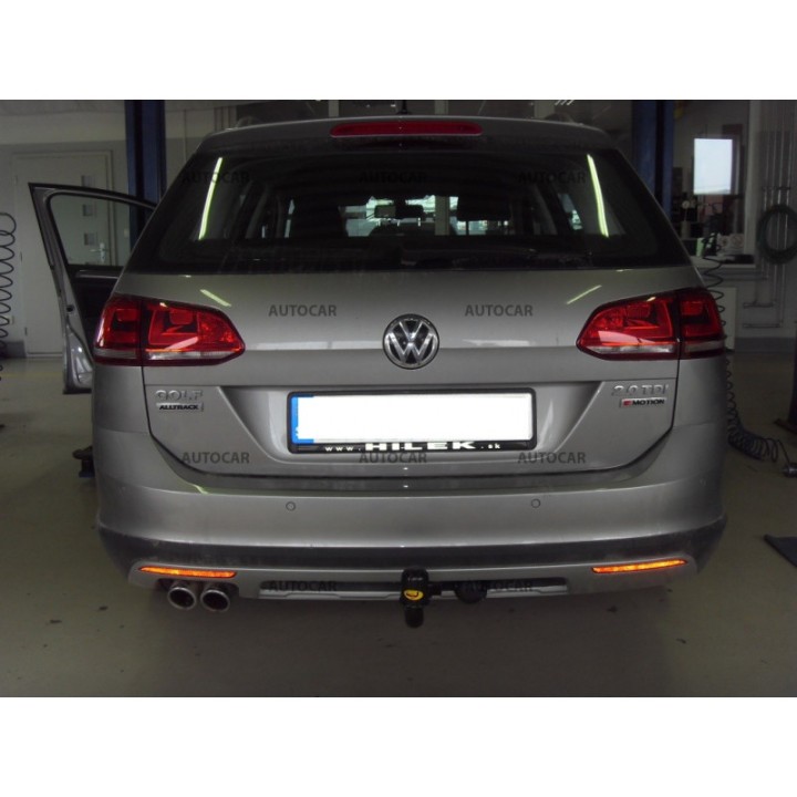 Cârlig de Remorcare, Auto-Hak, Sistem Demontabil Vertical, Volkswagen Golf 2013 - 2020 - EDK.ro