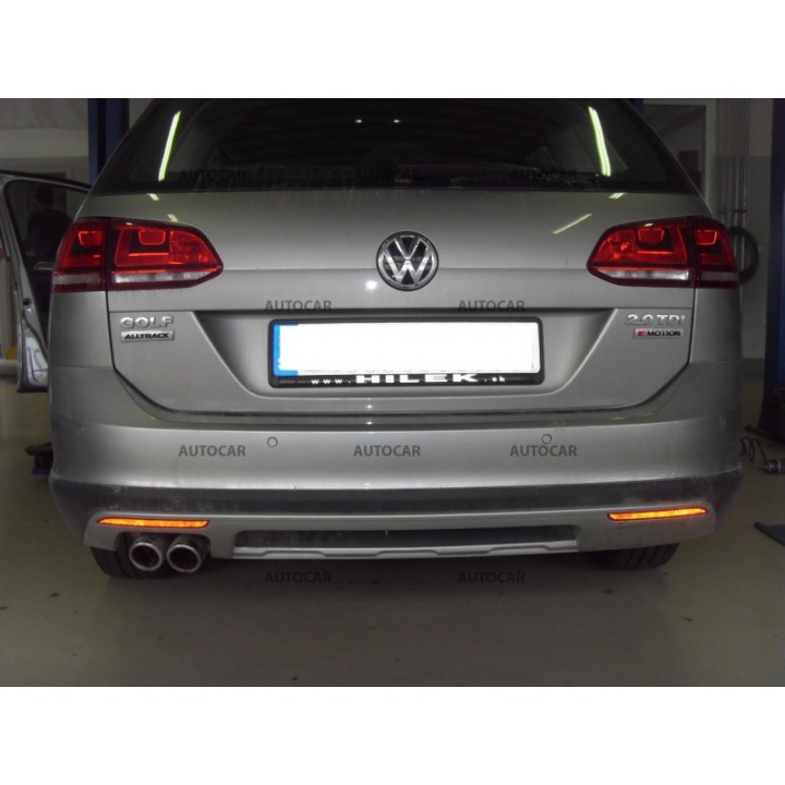 Cârlig de Remorcare, Auto-Hak, Sistem Demontabil Vertical, Volkswagen Golf 2013 - 2020 - EDK.ro