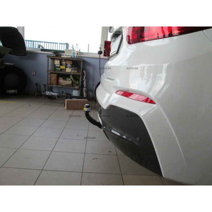 Vertical Detachable Towbar with Key, ORIS / Bosal F26, BMW X4 2014 - 2018 - EDK.ro