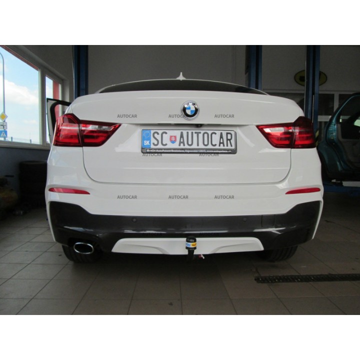 Vertical Detachable Towbar with Key, ORIS / Bosal F26, BMW X4 2014 - 2018 - EDK.ro