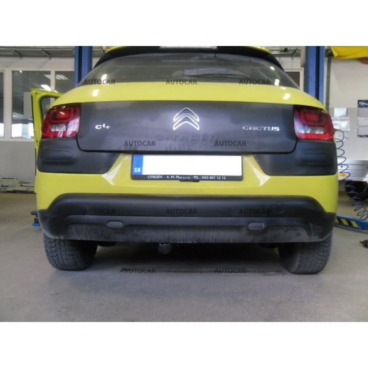 Cârlig de Remorcare, Auto-Hak, Sistem Demontabil Vertical, Citroën C4 Cactus 2014 - Prezent - EDK.ro