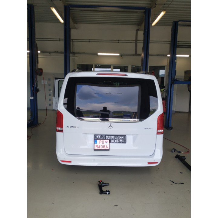 Cârlig de Remorcare Detașabil Vertical cu Cheie, Westfalia Automotive V, Mercedes-Benz Viano / Vito 2014 - 2023 - EDK.ro