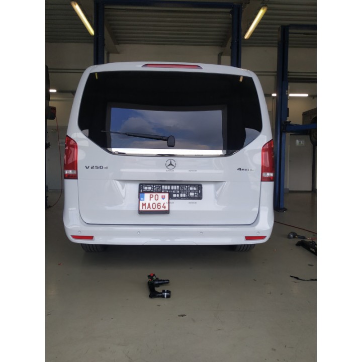 Vertical Detachable Towbar with Key, Westfalia Automotive V, Mercedes-Benz Viano / Vito 2014 - 2023 - EDK.ro