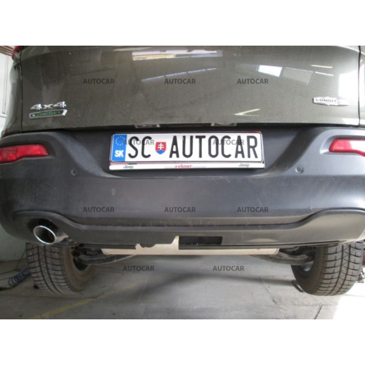 Vertical Detachable Towbar with Key, Westfalia Automotive, Jeep Cherokee 2014 - Present - EDK.ro