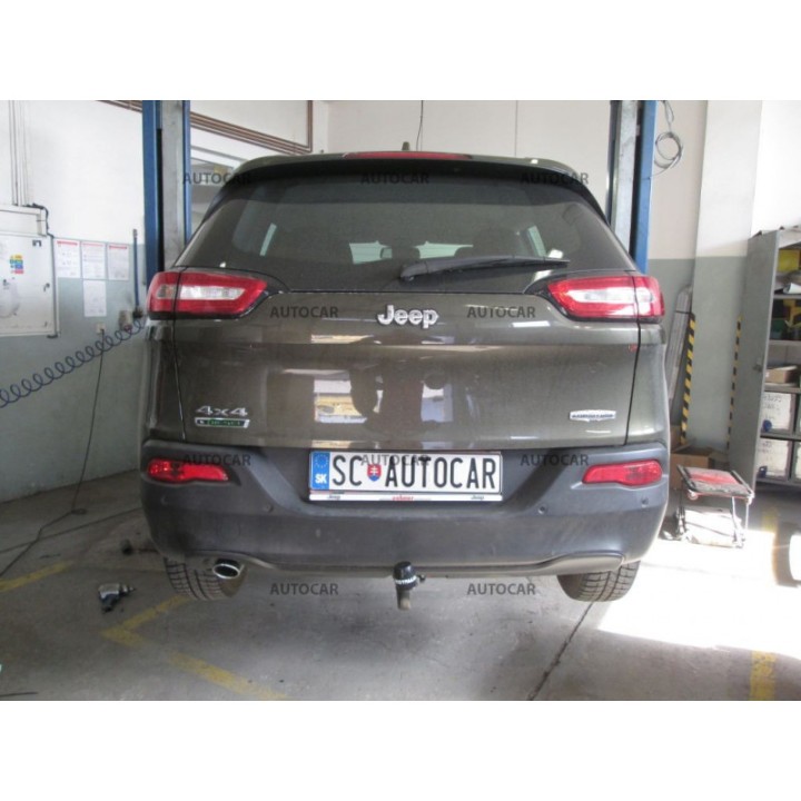 Cârlig de Remorcare Detașabil Vertical cu Cheie, Westfalia Automotive, Jeep Cherokee 2014 - Prezent - EDK.ro