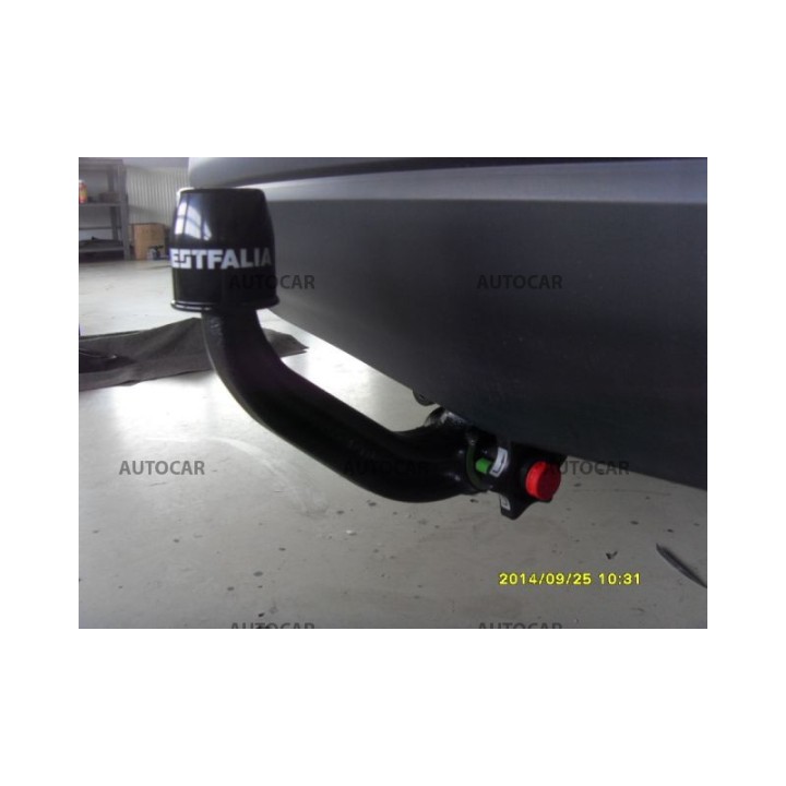 Vertical Detachable Towbar with Key, ORIS / Bosal, Mitsubishi Outlander 2012 - Present - EDK.ro