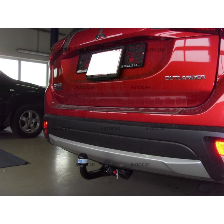 Cârlig de Remorcare Detașabil Vertical cu Cheie, ORIS / Bosal, Mitsubishi Outlander 2012 - 2024 - EDK.ro