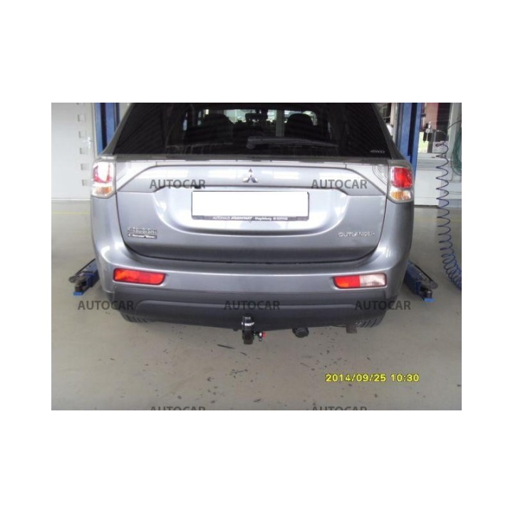 Vertical Detachable Towbar with Key, ORIS / Bosal, Mitsubishi Outlander 2012 - 2024 - EDK.ro