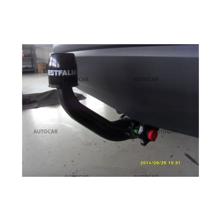 Vertical Detachable Towbar with Key, ORIS / Bosal, Mitsubishi Outlander 2012 - Present - EDK.ro