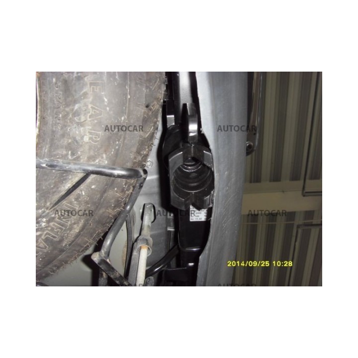 Cârlig de Remorcare Detașabil Vertical cu Cheie, ORIS / Bosal, Mitsubishi Outlander 2012 - Prezent - EDK.ro