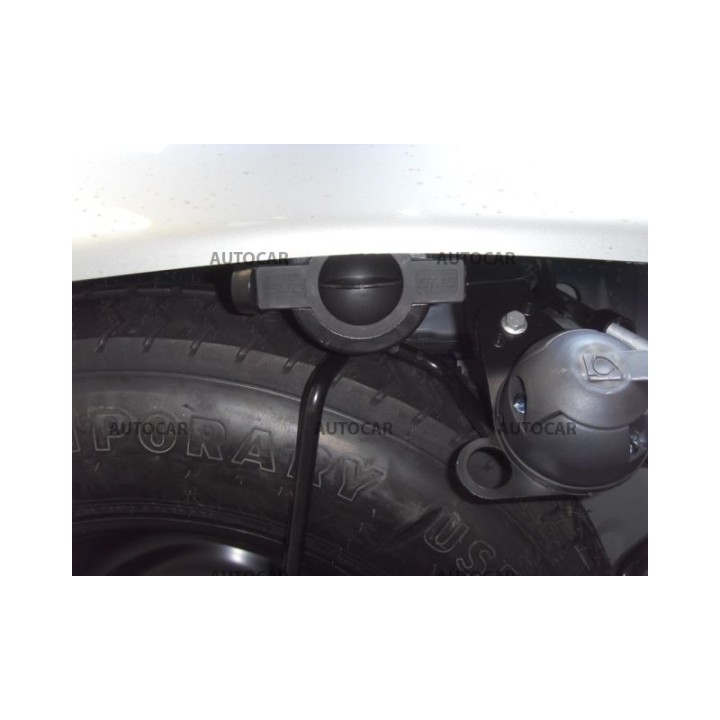 Vertical Detachable Towbar with Key, ORIS / Bosal, Mitsubishi Outlander 2012 - Present - EDK.ro