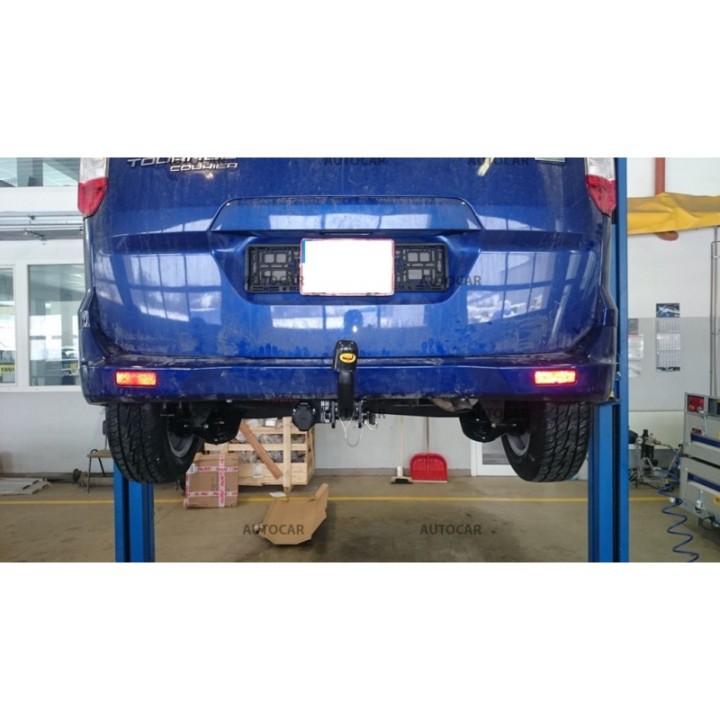 Towbar, Auto-Hak, Automatic Detachable System, Ford Tourneo Courier / Transit 2014 - 2023 - EDK.ro