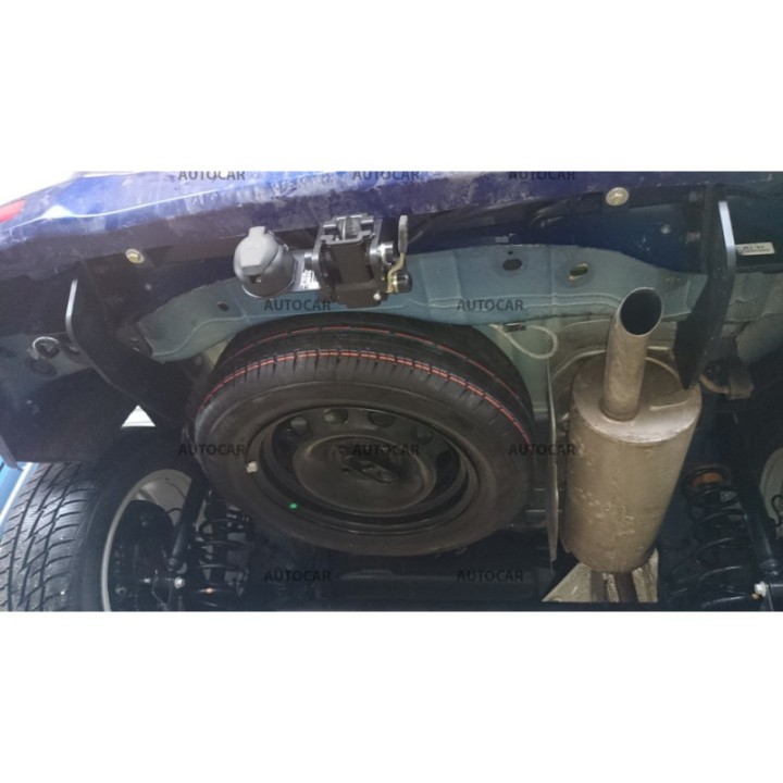 Towbar, Auto-Hak, Automatic Detachable System, Ford Tourneo Courier / Transit 2014 - 2023 - EDK.ro