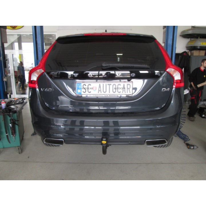 Cârlig de Remorcare, Auto-Hak, Sistem Demontabil Vertical, Volvo S60 4 Uși 2010 - 2018 - EDK.ro