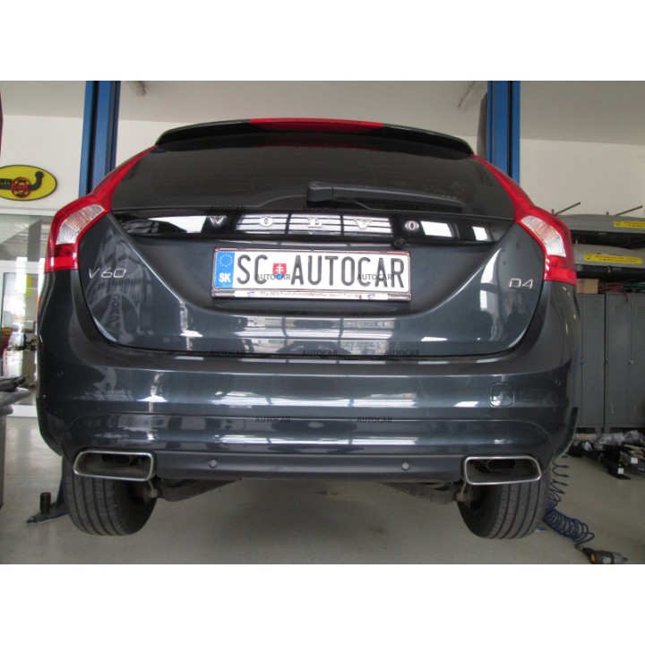 Towbar, Auto-Hak, Vertical Detachable System, Volvo V60 4-Door 2010 - 2018 - EDK.ro