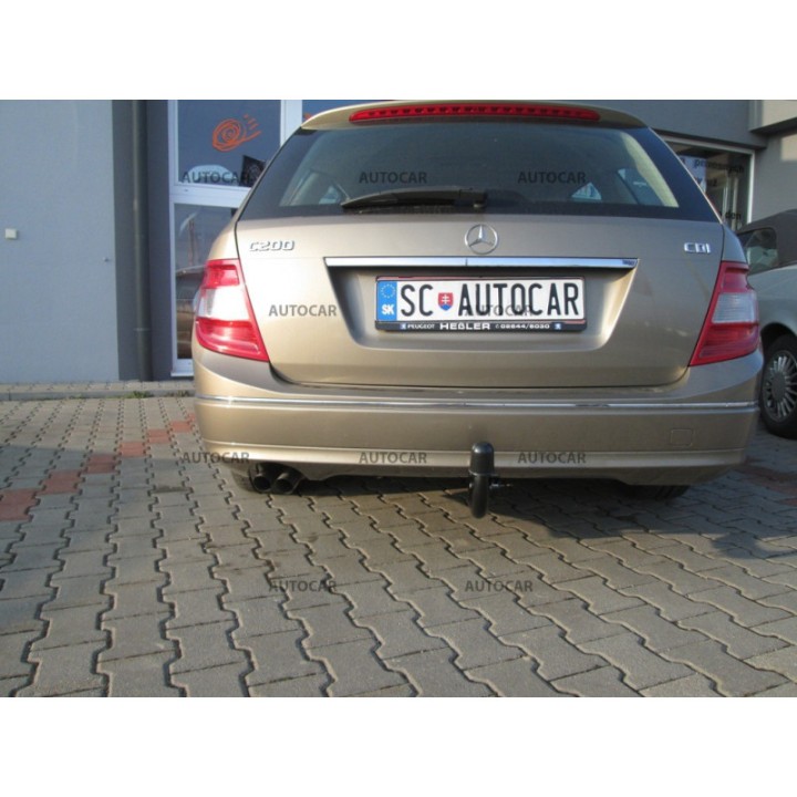 Towbar, Auto-Hak, Vertical Detachable System, Mercedes-Benz C-Class 2011 - 2015 - EDK.ro