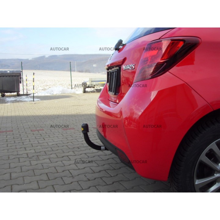 Cârlig de Remorcare, Auto-Hak, Sistem Demontabil Vertical, Toyota Yaris 3/5 Uși 2014 - Prezent - EDK.ro
