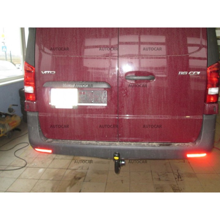 Cârlig de Remorcare, Auto-Hak, Sistem Demontabil Vertical, Mercedes-Benz Vito Van 2014 - 2023 - EDK.ro
