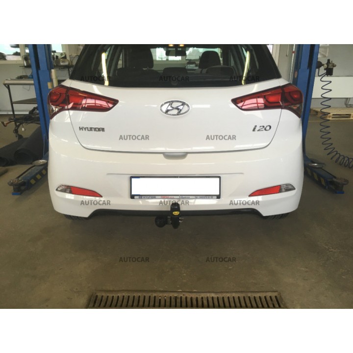 Towbar, Auto-Hak, Semi-Detachable System, Hyundai i20 2014 - Present - EDK.ro