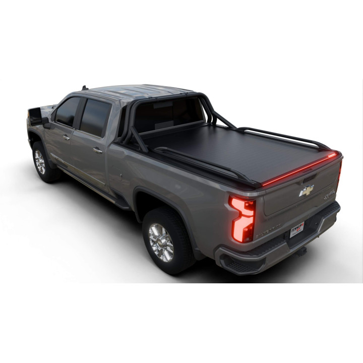 Spring Assisted Roll Top Tonneau Bed Cover, Tessera 4x4 Roll+, Chevrolet Silverado 2500 Bed Length 6.9 Feet 2020 - Present - EDK