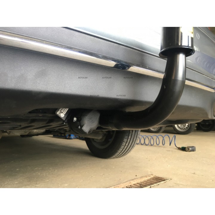 Cârlig de Remorcare, Auto-Hak, Sistem Demontabil Vertical, Mercedes-Benz C-Class 4 Uși 2014 - 2018 - EDK.ro