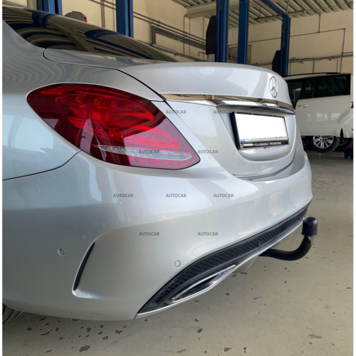 Towbar, Auto-Hak, Vertical Detachable System, Mercedes-Benz C-Class 4-Door 2014 - 2018 - EDK.ro