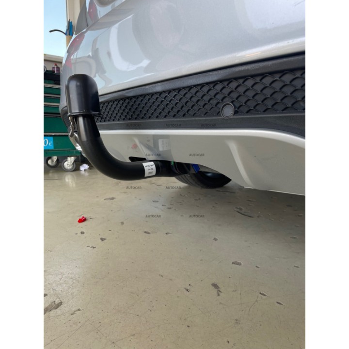 Cârlig de Remorcare, Auto-Hak, Sistem Demontabil Vertical, Mercedes-Benz C-Class 4 Uși 2014 - 2018 - EDK.ro