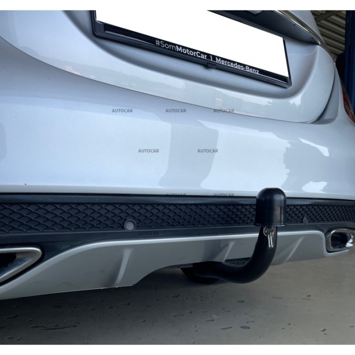 Towbar, Auto-Hak, Vertical Detachable System, Mercedes-Benz C-Class 4-Door 2014 - 2018 - EDK.ro