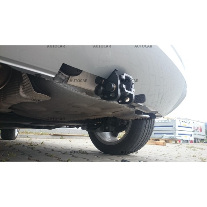 Cârlig de Remorcare, Auto-Hak, Sistem Demontabil Automat, Škoda Fabia 2014 - 2018 - EDK.ro