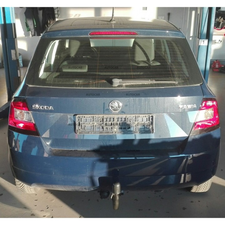 Towbar, Auto-Hak, Vertical Detachable System, Škoda Fabia 2014 - 2018 - EDK.ro