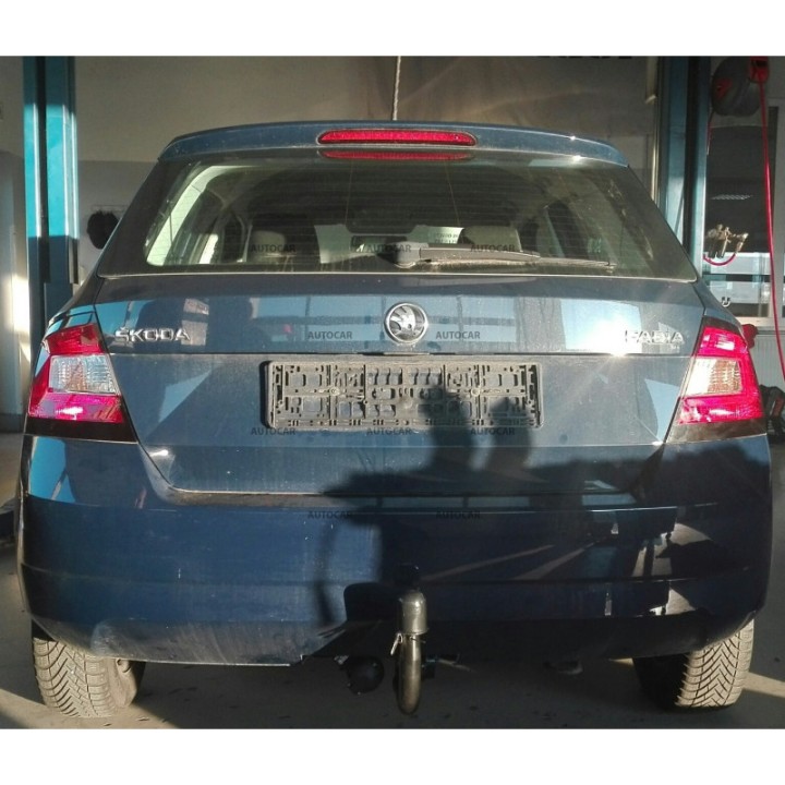 Towbar, Auto-Hak, Vertical Detachable System, Škoda Fabia 2014 - 2018 - EDK.ro