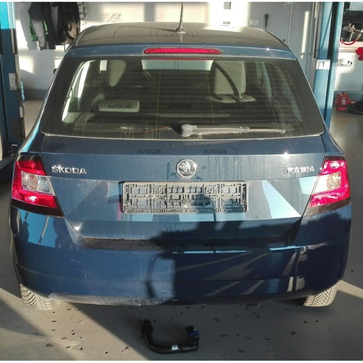 Towbar, Auto-Hak, Vertical Detachable System, Škoda Fabia 2014 - 2018 - EDK.ro