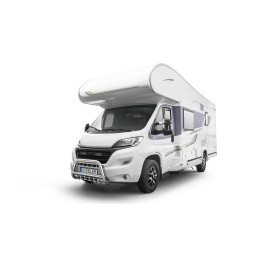 EC Homologated Bullbar, Steeler 4x4 "A" Bar with Spikes, Color Silver, Fiat Ducato Camper 2006 - 2016 - EDK.ro