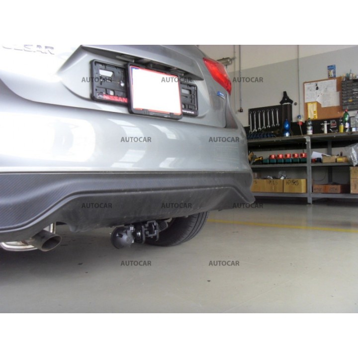 Cârlig de Remorcare, Auto-Hak, Sistem Demontabil Automat, Nissan Pulsar 2014 - 2018 - EDK.ro