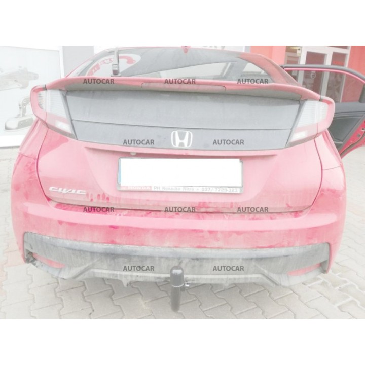 Cârlig de Remorcare, Auto-Hak, Sistem Demontabil Vertical, Honda Civic 5 Uși 2015 - 2017 - EDK.ro