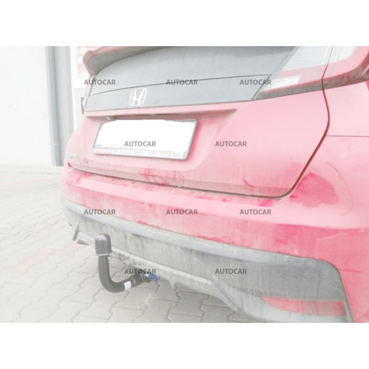 Cârlig de Remorcare, Auto-Hak, Sistem Demontabil Vertical, Honda Civic 5 Uși 2015 - 2017 - EDK.ro