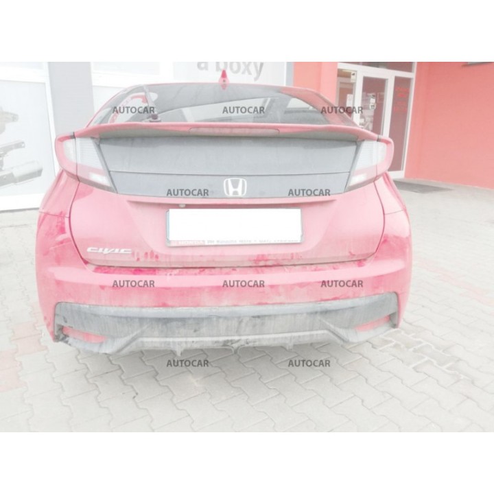 Towbar, Auto-Hak, Vertical Detachable System, Honda Civic 5-Door 2015 - 2017 - EDK.ro