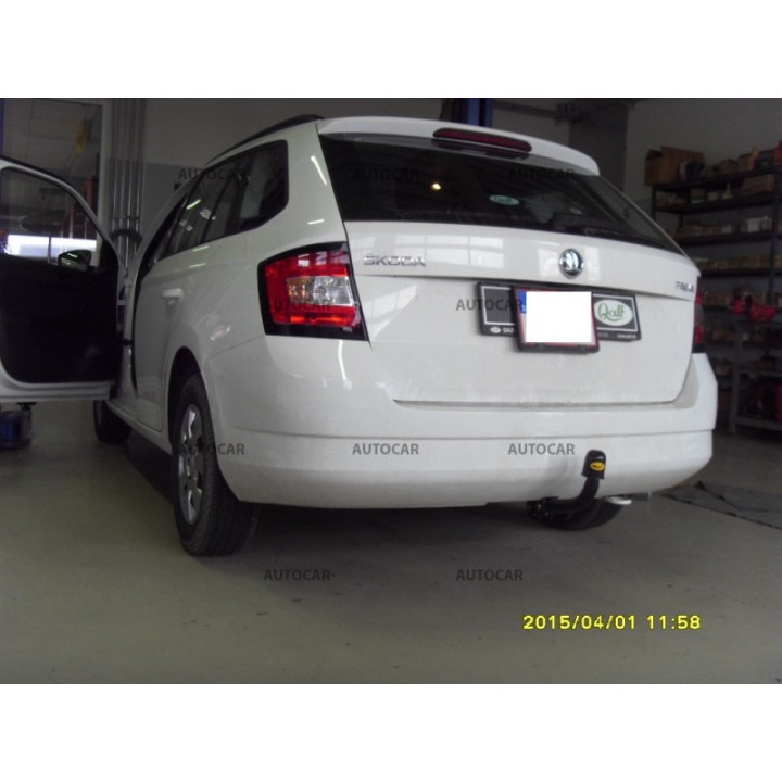 Towbar, Auto-Hak, Semi-Detachable System, Škoda Fabia 2015 - 2018 - EDK.ro