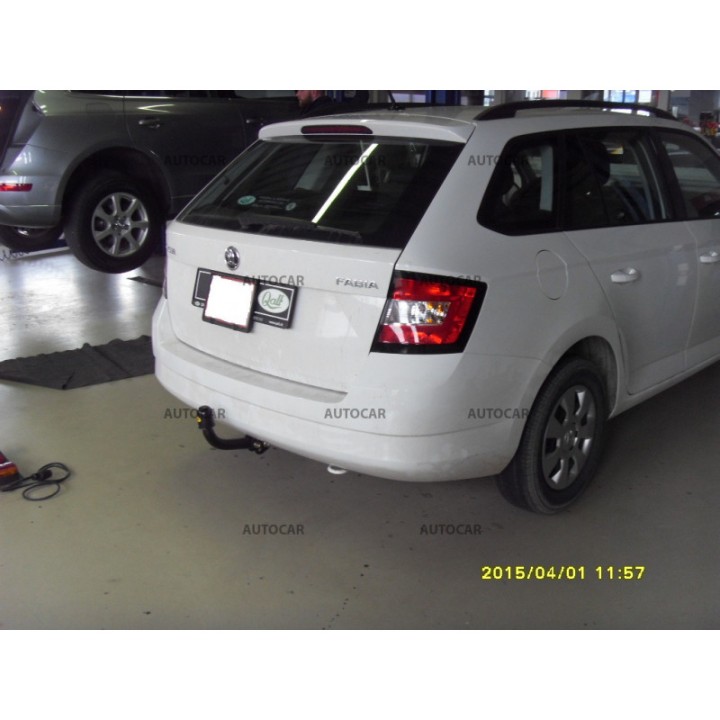 Cârlig de Remorcare, Auto-Hak, Sistem Semi-Demontabil, Škoda Fabia 2015 - 2018 - EDK.ro