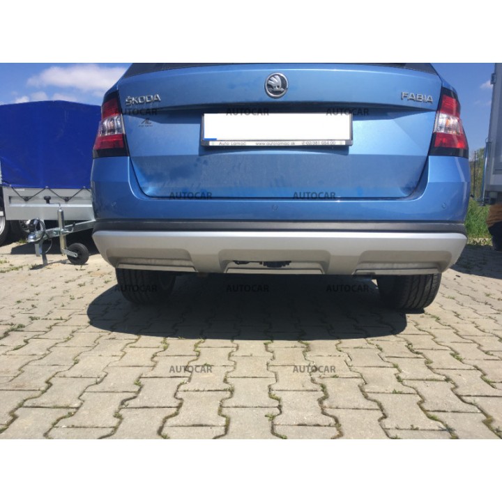 Cârlig de Remorcare, Auto-Hak, Sistem Demontabil Vertical, Škoda Fabia 2015 - 2018 - EDK.ro