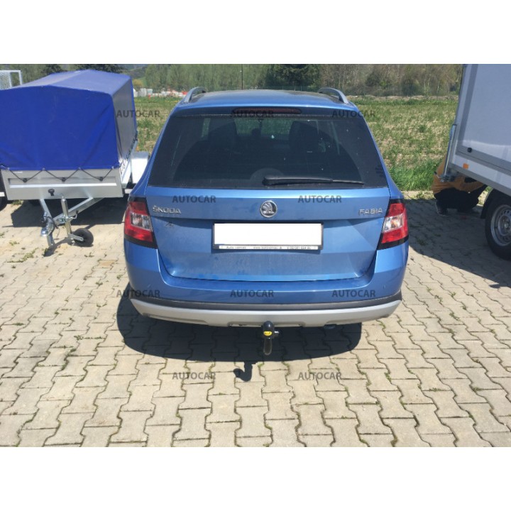 Towbar, Auto-Hak, Vertical Detachable System, Škoda Fabia 2015 - 2018 - EDK.ro