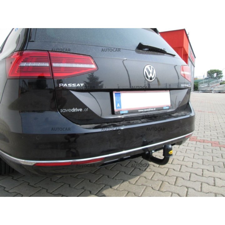 Towbar, Auto-Hak, Vertical Detachable System, Volkswagen Passat 2015 - Present - EDK.ro
