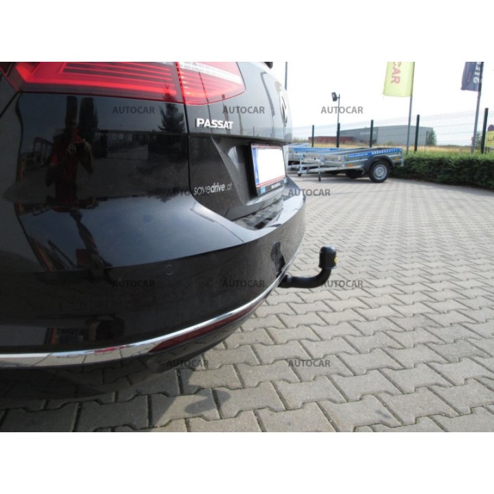 Cârlig de Remorcare, Auto-Hak, Sistem Demontabil Vertical, Volkswagen Passat 2015 - Prezent - EDK.ro