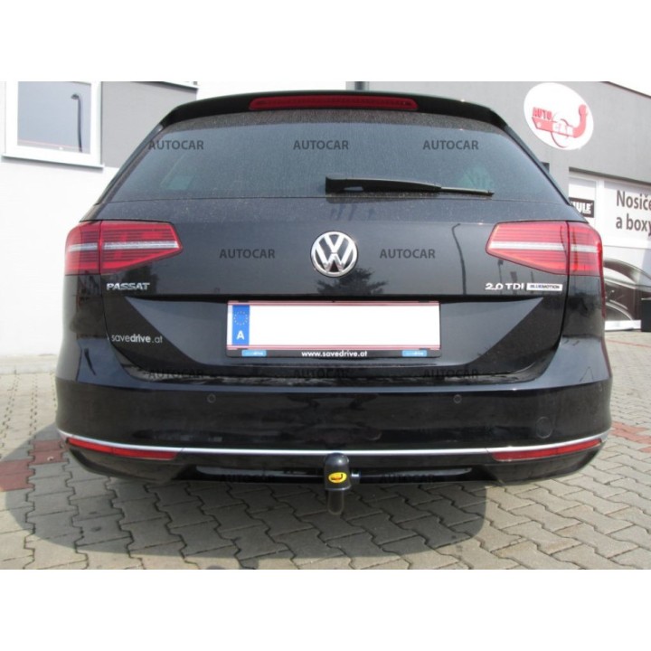 Towbar, Auto-Hak, Vertical Detachable System, Volkswagen Passat 2015 - Present - EDK.ro