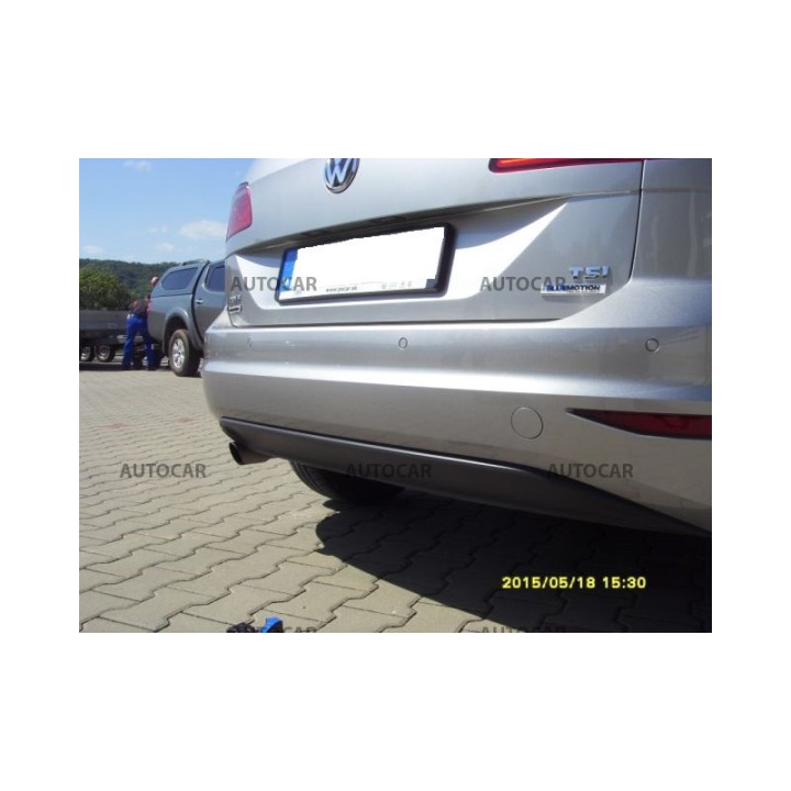 Towbar, Auto-Hak, Vertical Detachable System, Volkswagen Golf 2013 - Present - EDK.ro