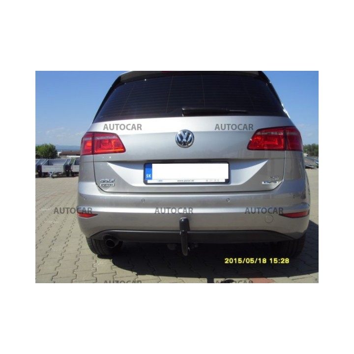 Cârlig de Remorcare, Auto-Hak, Sistem Demontabil Vertical, Volkswagen Golf 2013 - Prezent - EDK.ro
