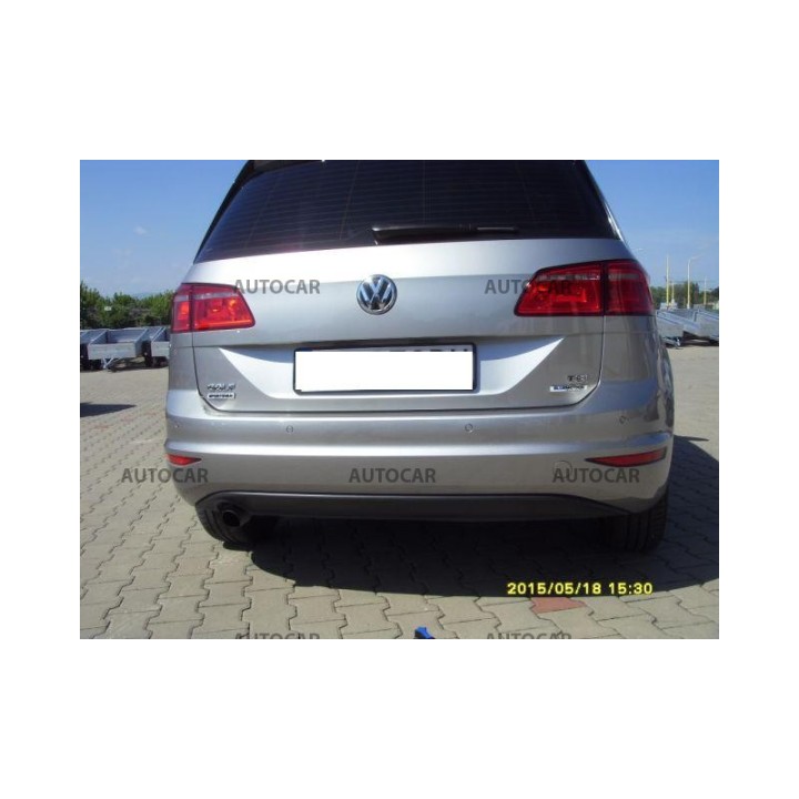 Cârlig de Remorcare, Auto-Hak, Sistem Demontabil Vertical, Volkswagen Golf 2013 - Prezent - EDK.ro