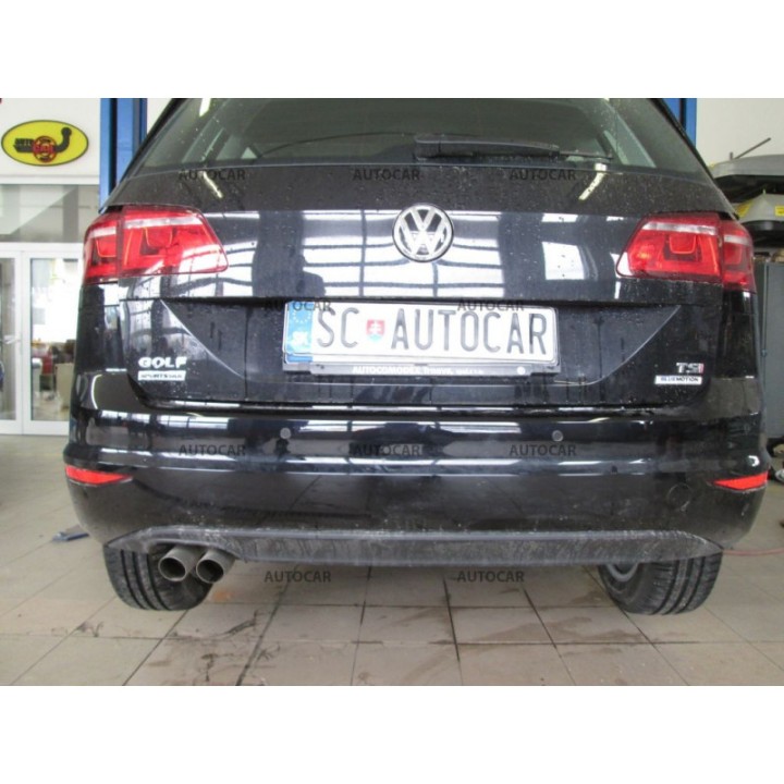 Towbar, Auto-Hak, Vertical Detachable System, Volkswagen Golf 2013 - Present - EDK.ro