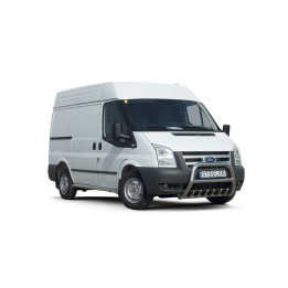 EC Homologated Bullbar, Steeler 4x4 "A" Bar with Spikes, Color Silver, Ford Transit 2006 - 2012 - EDK.ro
